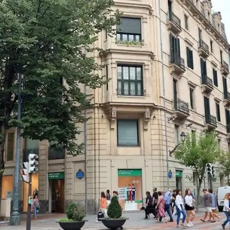 Apartamento Gran Via Bilbao & Parking Gratis By Aloha Bilbao Exterior foto
