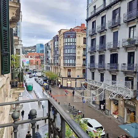 Apartamento Gran Via Bilbao & Parking Gratis By Aloha Bilbao Exterior foto